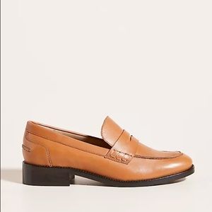 Seychelles Tan Leather Loafers